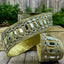 LISTON 2.5'' X 5 YD ART DECO MIRROR, GOLD