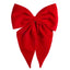Moño rojo terciopelo grande 74 cms
