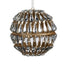 Esfera chica oro joyas 13 cms