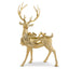 Venado oro corona c moño parado - r