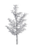 Tallo de cristal nevado 91.5 cms