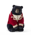 Oso Sentado con Abrigo de Terciopelo 58 cms