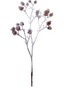 Rama de piñas nevadas 85 cms