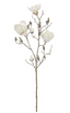 Vara de magnolias blancas nevadas 89 cms