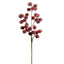 Tallo de berries burgundy cristalizados  53 cms