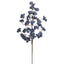 Tallo Berries azul cristalizadas 68 cms - r