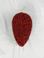 Piña Grande Colgante brillo Rojo 32 cms