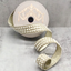 LISTON 1.5'' X 5 YD PERLAS METALICO