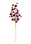 Vara de esferas Vino mate/brillante 76 cms