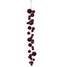 Guirnalda de esferas Vino aperlada 183 cms