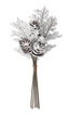 Bouquet de piñas y ramas nevadas 46 cms