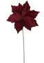 Nochebuena burgundy terciopelo 51 cms