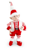 Elf rojo / blanco cascabeles 76 cms