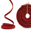 Liston 15' x 0.5" Red Beaded Garland