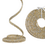 Liston 15' x 0.5" Gold Beaded Garland