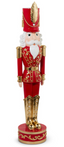 Cascanueces Rojo / Oro 122 cms