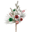 Rama pino nevado Candy esferas 53 cms