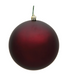 Esfera Burgundy Mate 15 cms