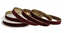 Liston Burgundy Velvet W/Gold Edge 1" X 10 Yds