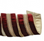 Liston BEADED JEWEL TRIM ROYAL VELVET BURG 4"X 5YD