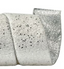 Liston Faux Snow W/Glitter Ribbon 4" X 5 Yds
