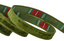 Velvet Mckenzie Green PlaidRibbon 1"X10YD