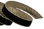 PREMIUM VELVET W/GOLD EDGE BLACK 1"X10YD