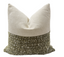Cojin Verde Tweed Block