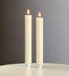 1.25" X 8.5" Set 2 Ivory Taper Candle